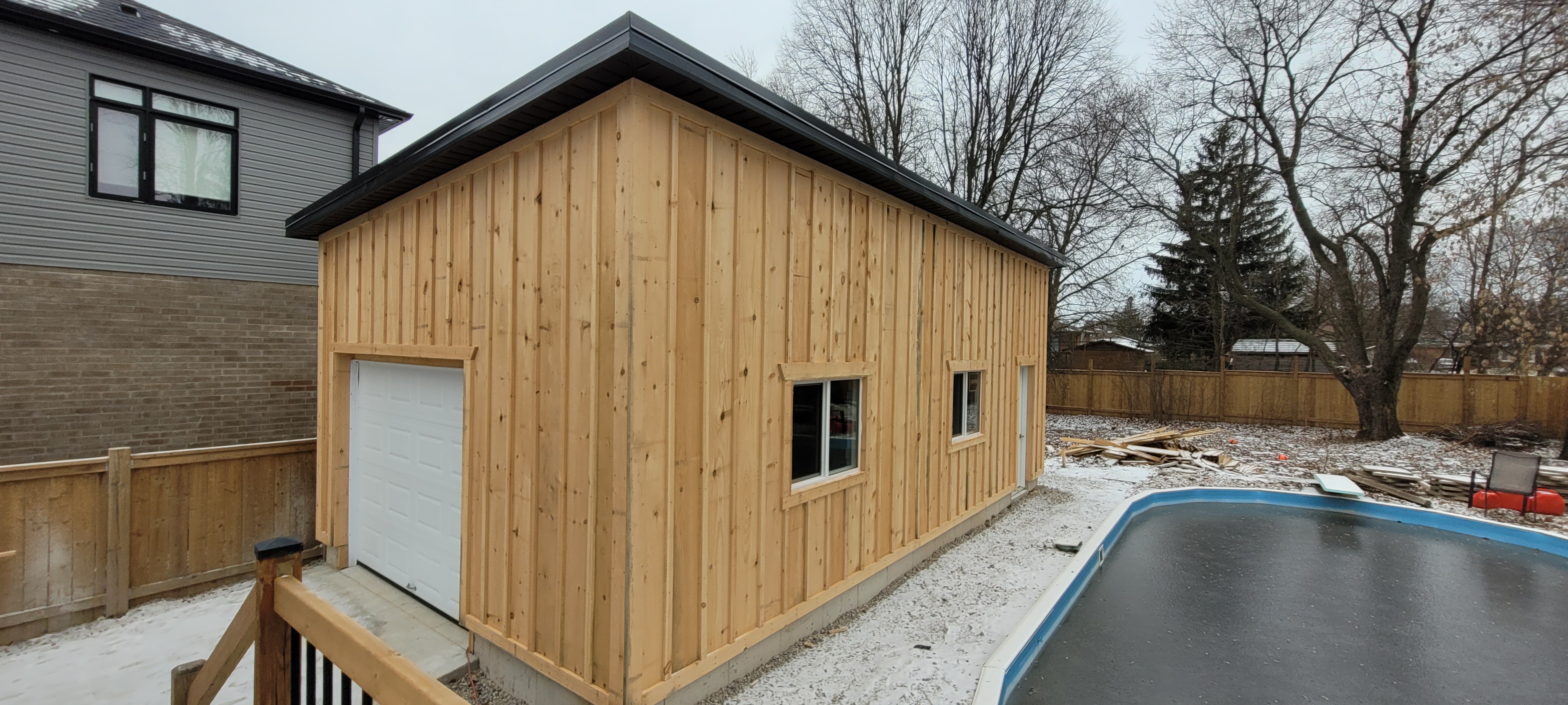 Garage and outbuilding construction